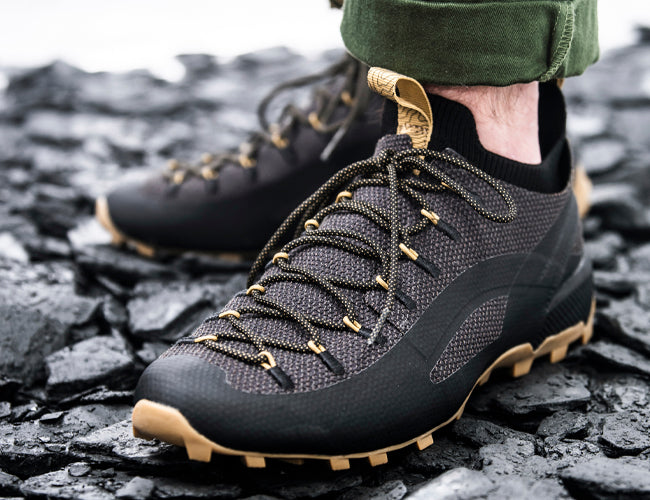 scarpa tecnica Naglev nera e oro